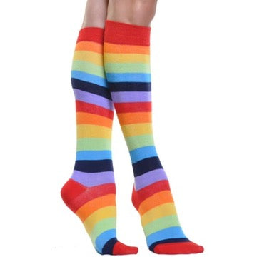 Rainbow Knee High Socks