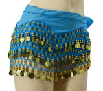 Belly Dance Coin Hip Scarf