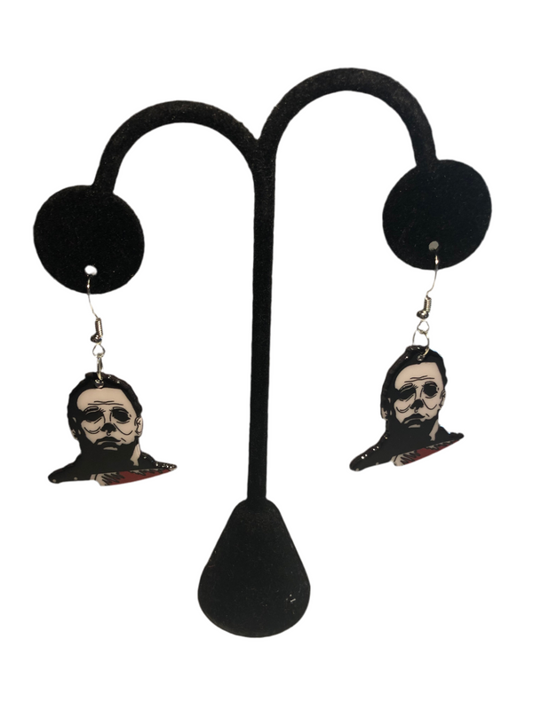 Myers Halloween Earrings