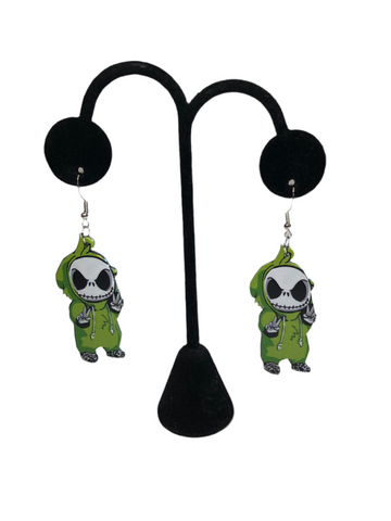 Jack Oogie Onesie Earrings