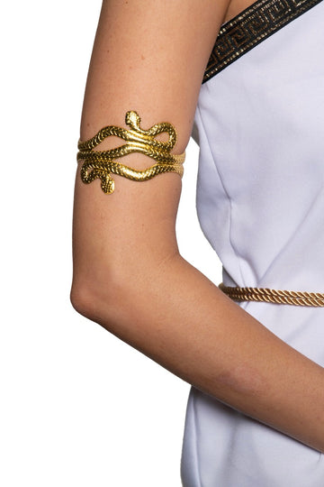 Gold Snake Arm Cuff