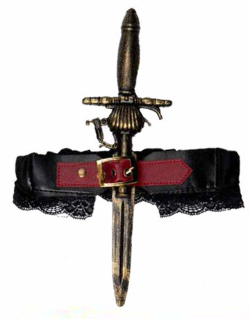 Pirate Thigh Garter with Holster