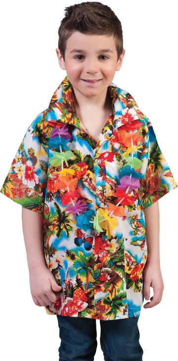 Camisa Hawaiana Paradise (Niño)
