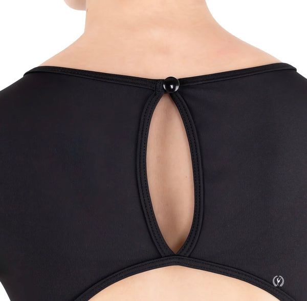 Open Back Cap Sleeve Leotard (Adult)