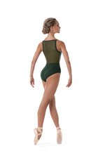 Ruched Bodice Camisole Leotard by Bloch (Amazon Green)