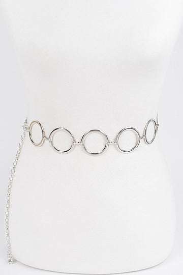 Silver Circle Belt