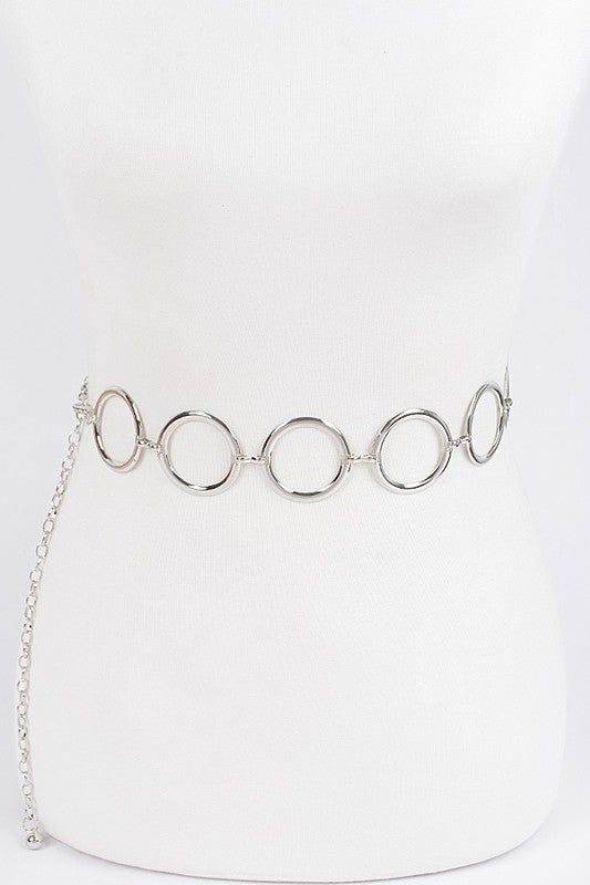 Silver Circle Belt