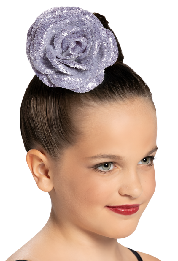 Lavender Glitter Flower