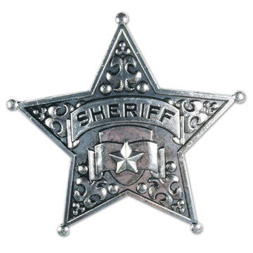 Sheriff Star Badge (Silver)