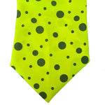Neongepunktete Clown-Krawatte (lang)