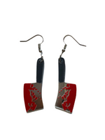 Bloody Cleaver Earrings