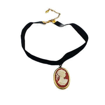 Klassisches Kamee-Halsband (Terrakotta)