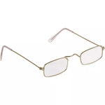 Gold Granny Rectangular Glasses