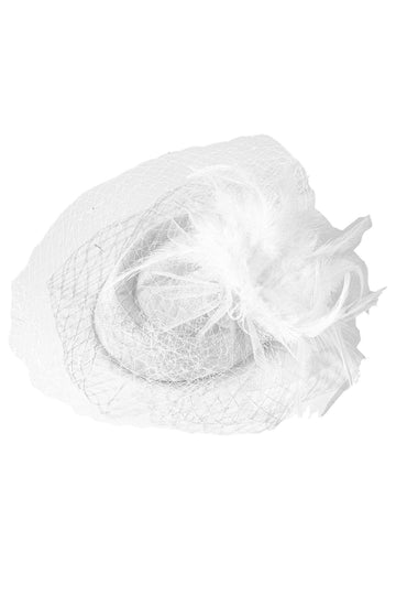 Flower Mesh Fascinator Headpiece