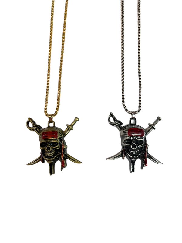 Pirate Skull Necklace