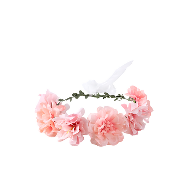 Two-Toned Flower Crown Headband