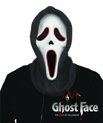 Illumo Light Up Ghost Face Scream Mask