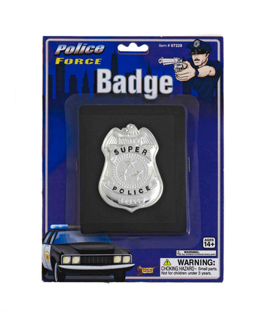 Police Force Badge on Wallet