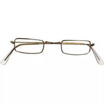 Gold Granny Rectangular Glasses