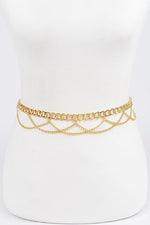 Layered Chain Belt