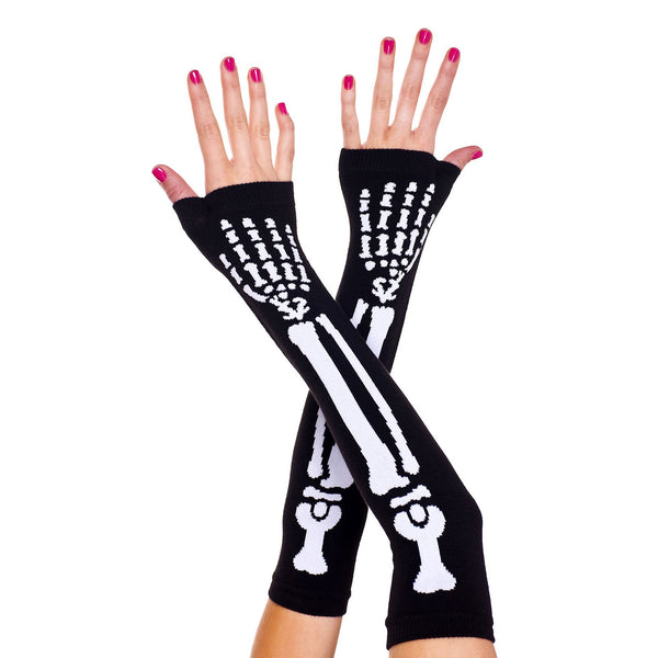 Long Skeleton Gauntlets