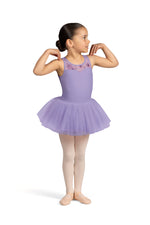 Floral Tank Tutu Dress (Child, Lilac)