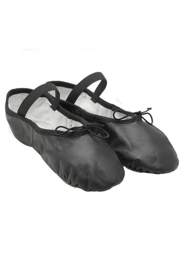 Dansoft Leather Ballet de Bloch (Adulto, Negro)