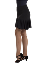 Asymmetric Latin Ruffle Dance Skirt (Adult)