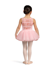 Floral Tank Tutu Dress (Child, Pink)