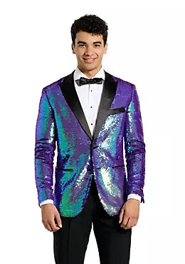 Sequin Ocean Royale Suit (Men)