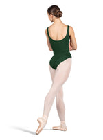 Pinch Front Tank Leotard Evergreen (Adult)