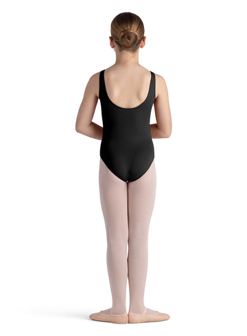 Pinch Front Tank Leotard Black (Child)