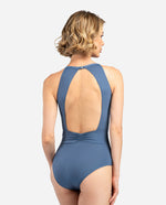 Paulina Halter Low Pinch Back Leotard by Lulli (Adult)