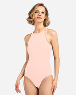 Paulina Halter Low Pinch Back Leotard by Lulli (Adult)