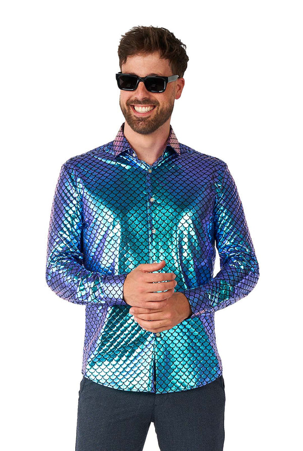 Camisa Discoteca Fancy Fish (Hombres)