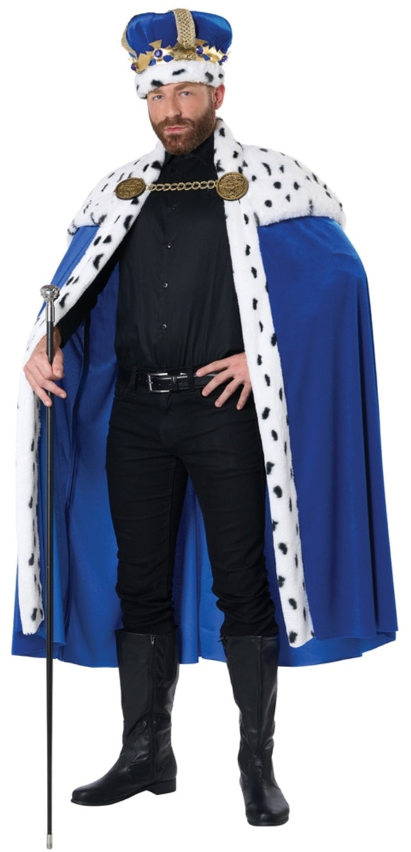 Royal Cape and Crown (Blue)