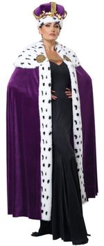 Royal Cape and Crown (Purple)