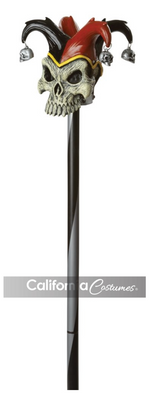 Jester Skull Cane