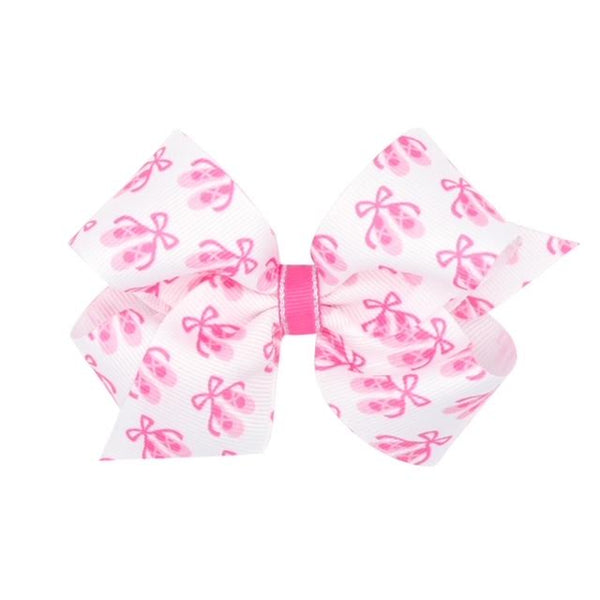 Adorable Print Bow - Medium