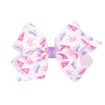 Adorable Print Bow - Medium