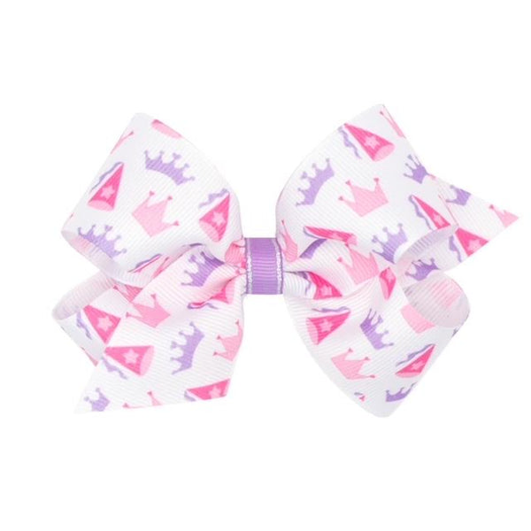 Adorable Print Bow - Medium