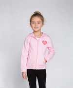 Little Ballerina Zip Up Hoody (Pink)