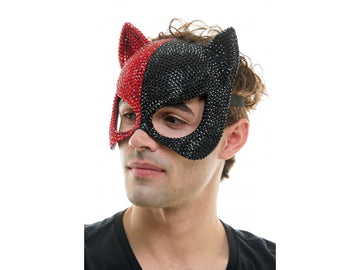Strass-Katzenmaske