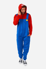 Mario Onesie (Adult)