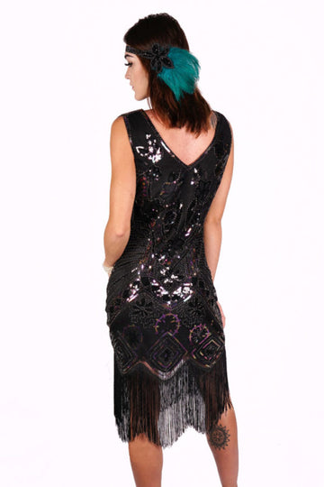 Art-Deco-Flapper-Kleid