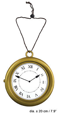 Steampunk Uhr Halskette Übergröße