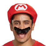 Mario-Hut und Schnurrbart-Set