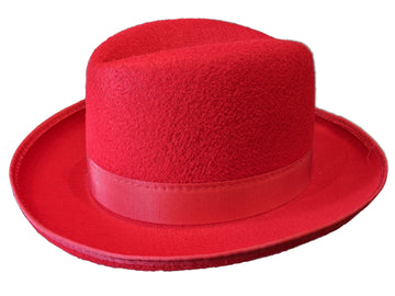 Sombrero de padrino rojo