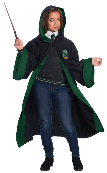 Slytherin-Robe Deluxe (Kind)