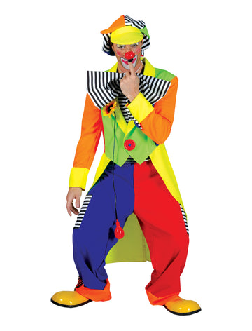 Spanky Stripes Clown (Erwachsene)